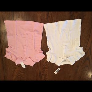 NWT Two Girl Polos - Pink & White
